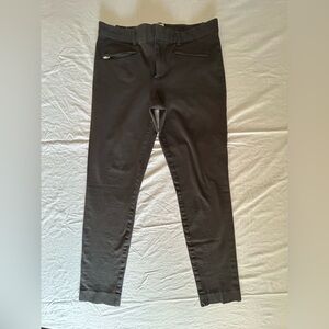 Gap Skinny Ankle Pants Women’s 10 Tall Charcoal Gray Career Work
